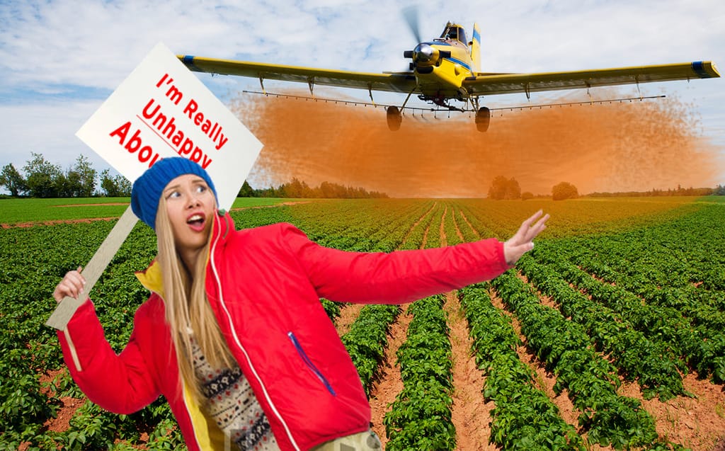 EPA Approves Crop-Dusting of Protesters