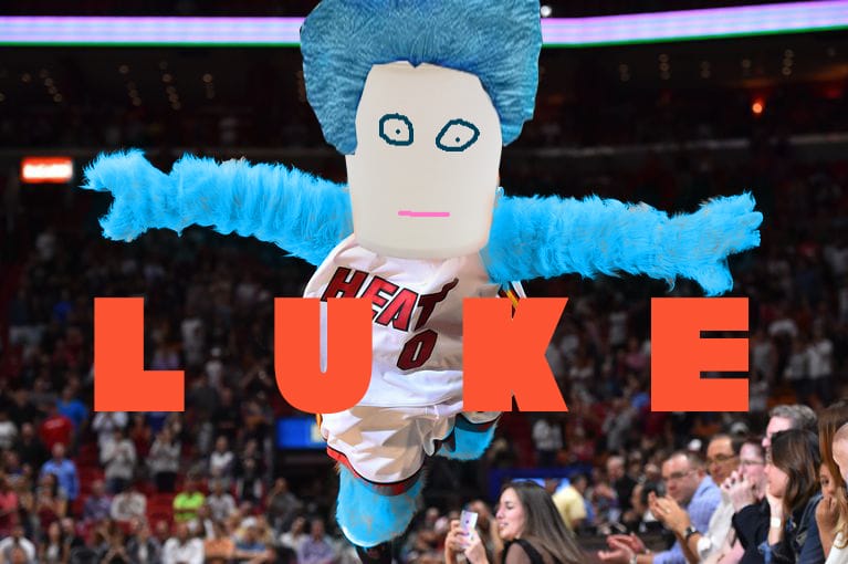 Meet Your New Miami HEAT Mascot: Luke, The Lukewarm Cup of Water!