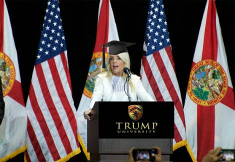 Florida’s Attorney General Pam Bondi Received Honorary Law Degree From Trump University
