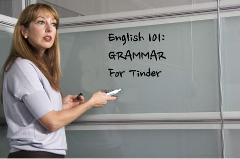 College to Offer "Grammar for Tinder" Course