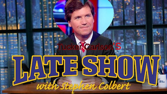 Stephen Colbert Fired for Gay Trump Joke, To Be Replaced By Tucker Carlson