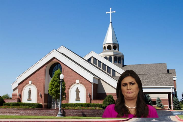 Sarah Huckabee Sanders Denied Entry To Church